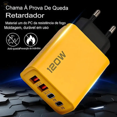 Carregador USB 120W