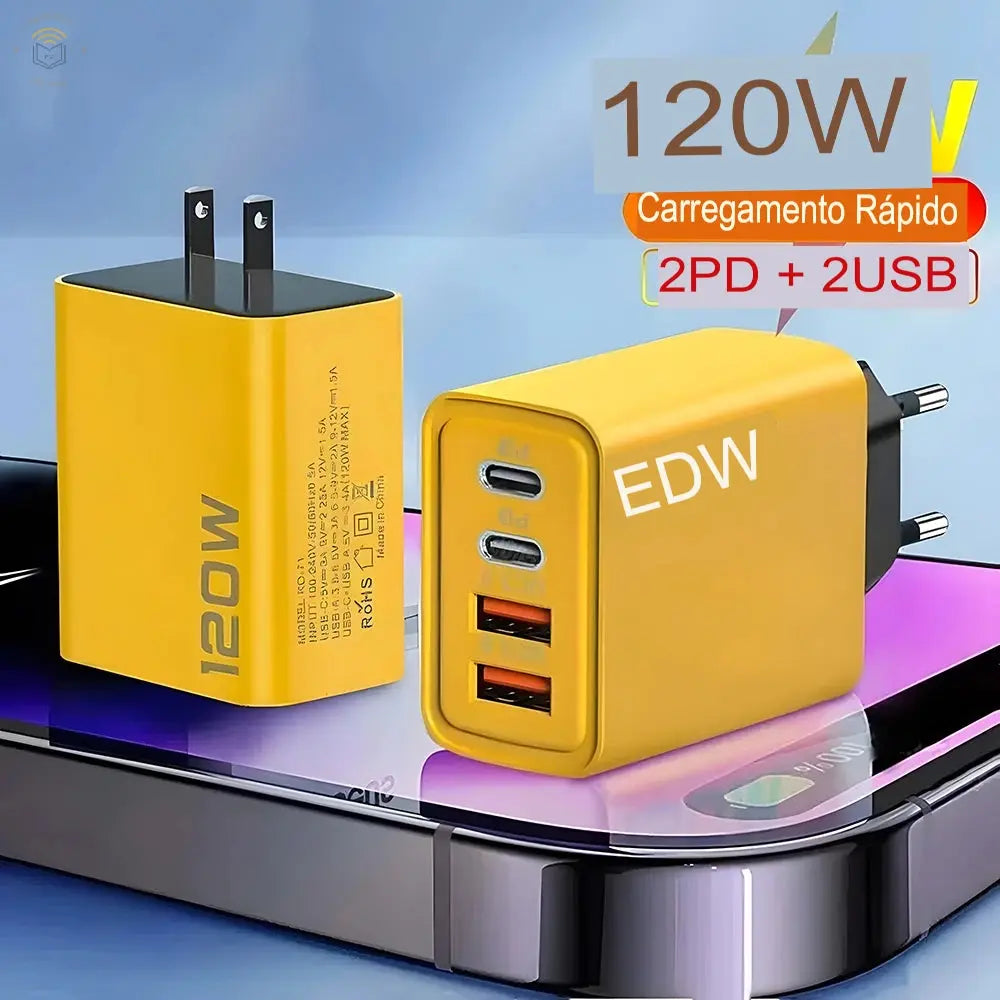 Carregador USB 120W