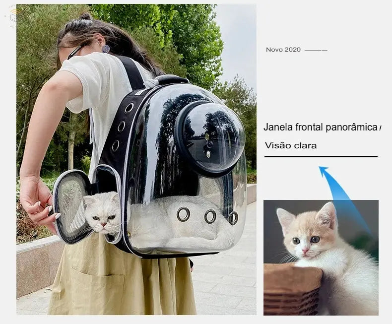 Mochila Espacial para Animais