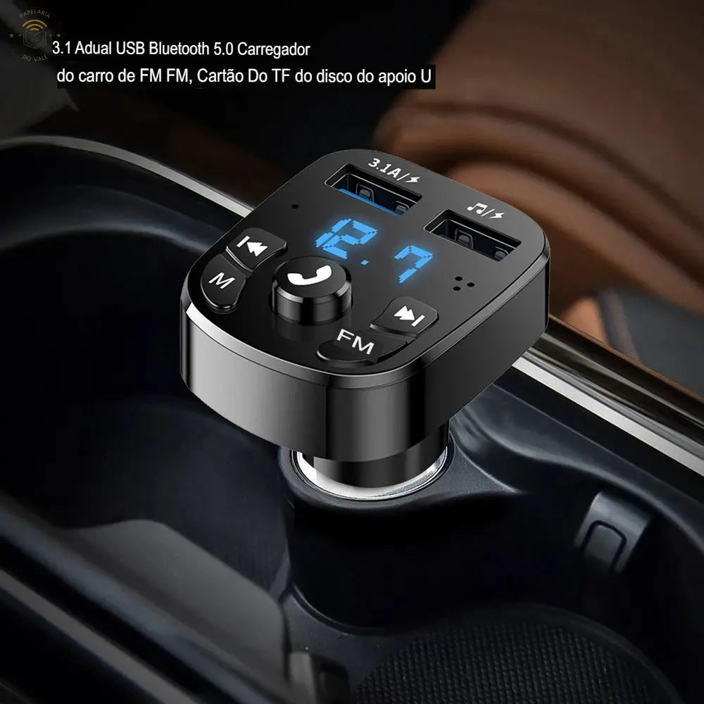 Transmissor Bluetooth CarX FM